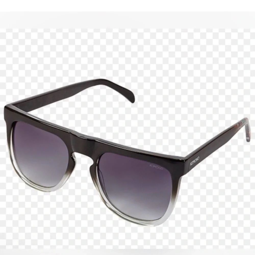 Komono Black Gray Gradient Sunglasses NEW Bennet Paisley
